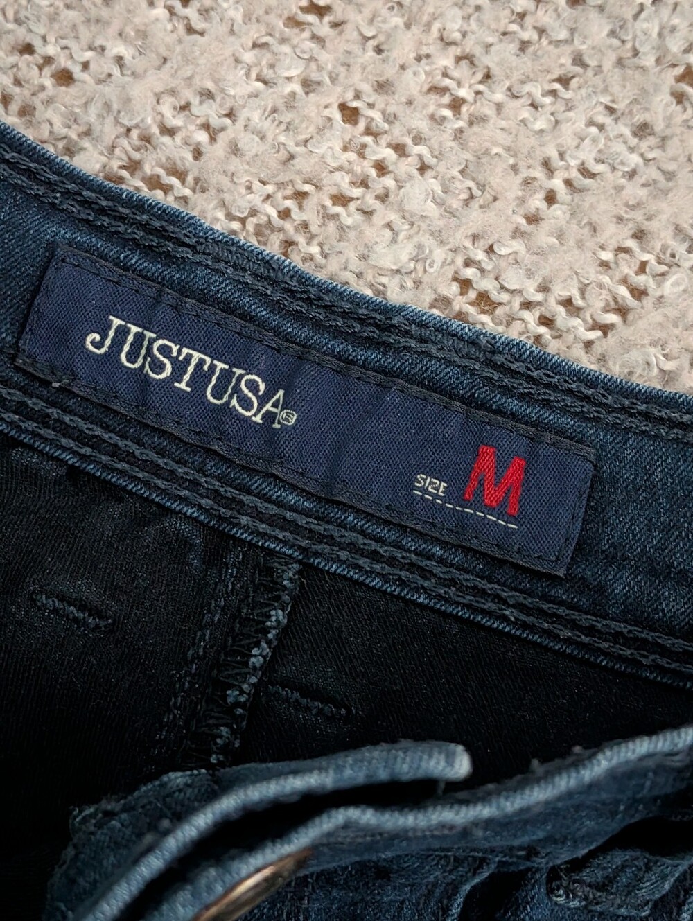 Vintage High-Rise Denim Shorts - Picture 2 of 8